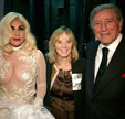 with Tony Bennett and Lady Gaga